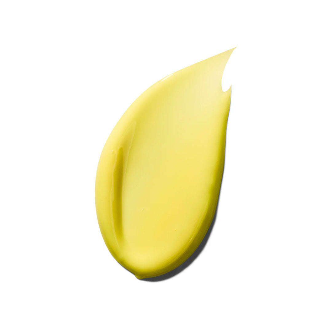 A vibrant yellow, glossy smear of Retaxome Daily Retinal Hydrator product on a white background.